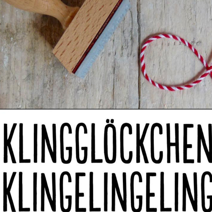 Weihnachtsstempel "KlingGlöckchen"