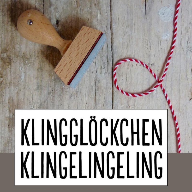 Weihnachtsstempel "KlingGlöckchen"